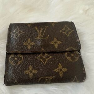 Louis Vuitton Brown and Gold Monogram Wallet
